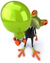 Business frog Royalty Free Stock Photo