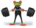 Business frog Royalty Free Stock Photo