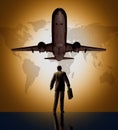 Business global traveler Royalty Free Stock Photo