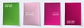 Business gradient covers graphic collectoin