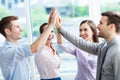 Business group joining hands Royalty Free Stock Photo