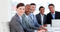 Business group showing ethnic diversity Royalty Free Stock Photo