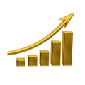 Business Growth - Golden Bars logo