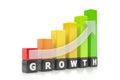 Business Growth Graph Bar Royalty Free Stock Photo
