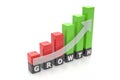 Business Growth Graph Bar Royalty Free Stock Photo