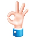 business hand okay sign symbol icon