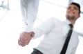 Business people handshake, businessmen hand shake Royalty Free Stock Photo