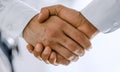 Business people handshake, businessmen hand shake Royalty Free Stock Photo