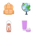 Business, history, geography and other web icon in cartoon style.cosmetics, medicine, tourism, icons in set collection.