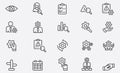 Business Line Icons. Editable Stroke. Pixel Perfect. For Mobile and Web. Contains such icons as Handshake, Target Goal, Agreement,