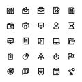 Business Icon Sets Filled Line