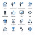 Business Icons Set 2 - Blue Series