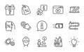 Business icons set. Included icon as Journey path, Light bulb, Money transfer. Vector