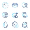 Business icons set. Included icon as Search, Engineering team, No alcohol signs. Vector