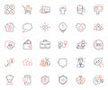 Business icons set. Included icon as Stars, Sms and Cooking chef web elements. For website app. Vector