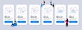 Business icons set. Included icon as Delete file, Sports arena, Problem skin. Vector