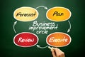 Business Improvement Circle Royalty Free Stock Photo