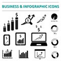 Business infographic icons