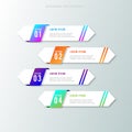 Business infographic template composition infographic elements