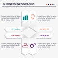 Business infographic template.