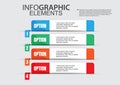 Business infographic vector paper file