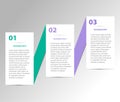 Business infographics template multicolor