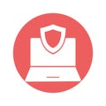 Business information security Vector icon which can easily modify or edit Royalty Free Stock Photo