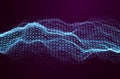 Business inteligence technology background. Binary code algorithms deep learning. Virtual reality analysis. Data science Royalty Free Stock Photo