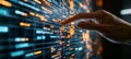 Business Intelligence Technology Analyzing Automated Data with AI and Deep Learning.