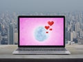 Business internet dating online, Valentines day concept