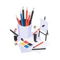 Business Isometric Concept Royalty Free Stock Photo