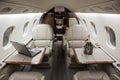 Business Jet Interior