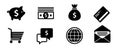 Business icons, management and human resources set1. vector eps 10. More icons in my portfolio.