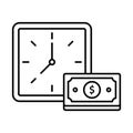 Business  Line Style vector icon which can easily modify or edit Royalty Free Stock Photo