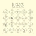 Business Linear Icons