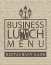 Business lunch Royalty Free Stock Photo
