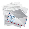Business mail icon Royalty Free Stock Photo
