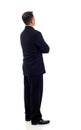 Business Man from the Back Royalty Free Stock Photo