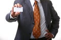 Business man card Royalty Free Stock Photo