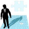 Business Man Jigsaw Puzzle Solution