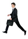 Business man jump Royalty Free Stock Photo