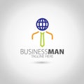 Business Man Logo