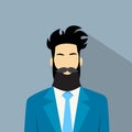 Business Man Profile Icon Male Avatar Hipster