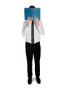 Business man read book Royalty Free Stock Photo