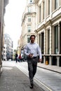 Businessman Holding a Coffee Cup