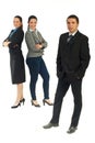 Business man and team of businesswomen Royalty Free Stock Photo