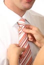 Business man with tie