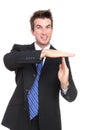 Business Man Time-out Royalty Free Stock Photo