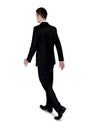 Business man walk away Royalty Free Stock Photo