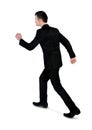 Business man walk away Royalty Free Stock Photo